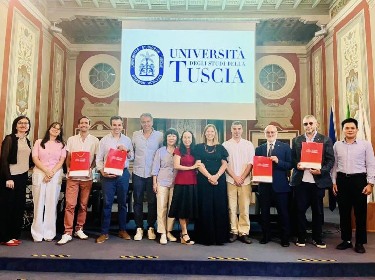 Hội thảo tập huấn Dự án STRIVE tại Đại học Tuscia, Italia (Tháng 06/2025)